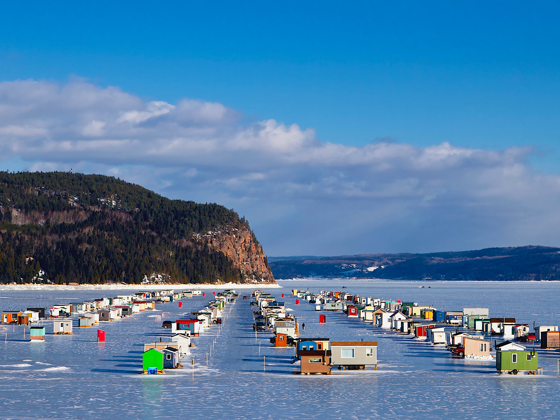 La Baie Ice Fishing Village
