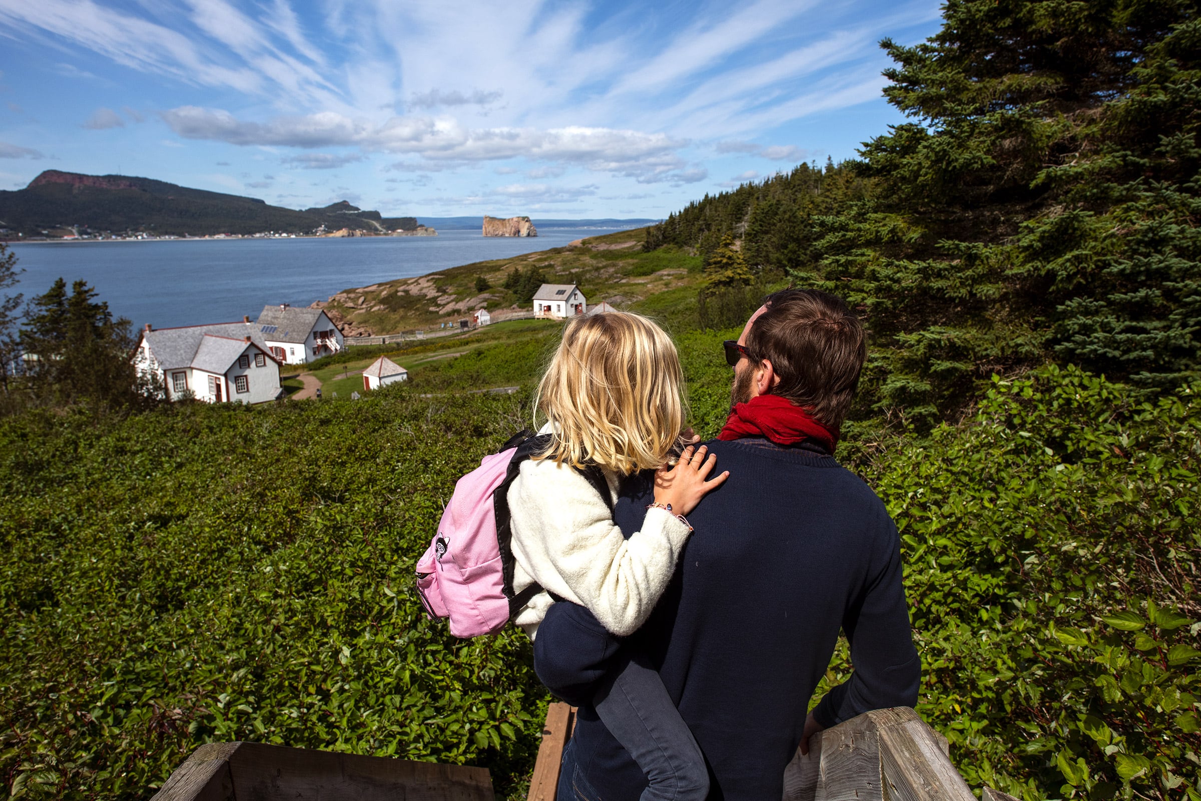 Randonnée pédestre sur l'île Bonaventure